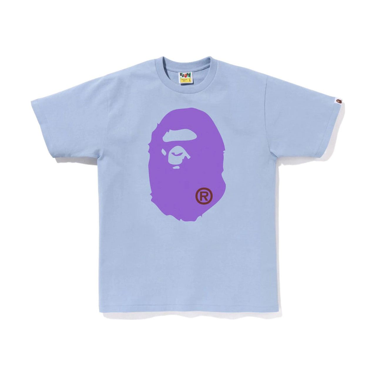 BAPE Colors Big Ape Head Tee (SS23) Sax