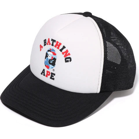 BAPE Store Chicago Mesh Cap Black/White