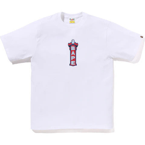 BAPE Store Chicago Theater Sign Tee White