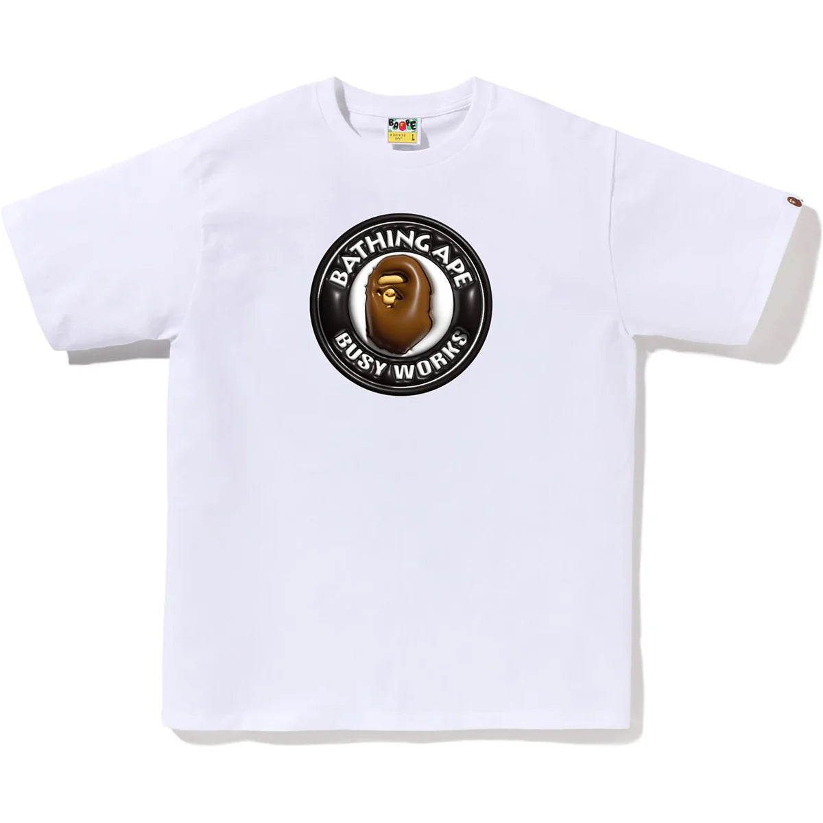 BAPE 3D Busy Works Tee 'White'