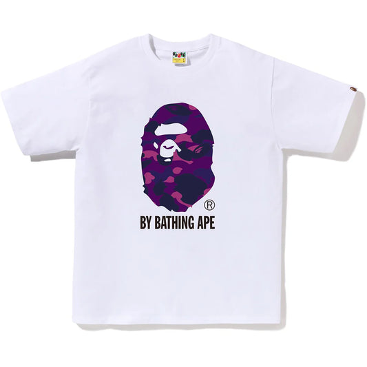 BAPE Color Camo By Bathing Ape Tee White/Purple