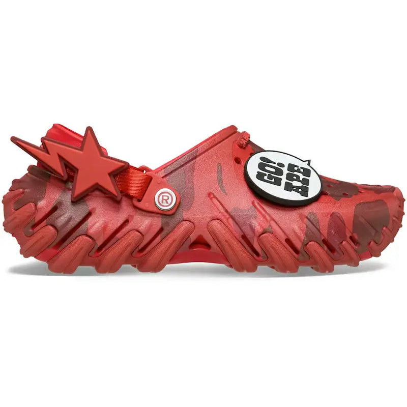 Crocs x BAPE Echo RO Clog Bape Flame Camo