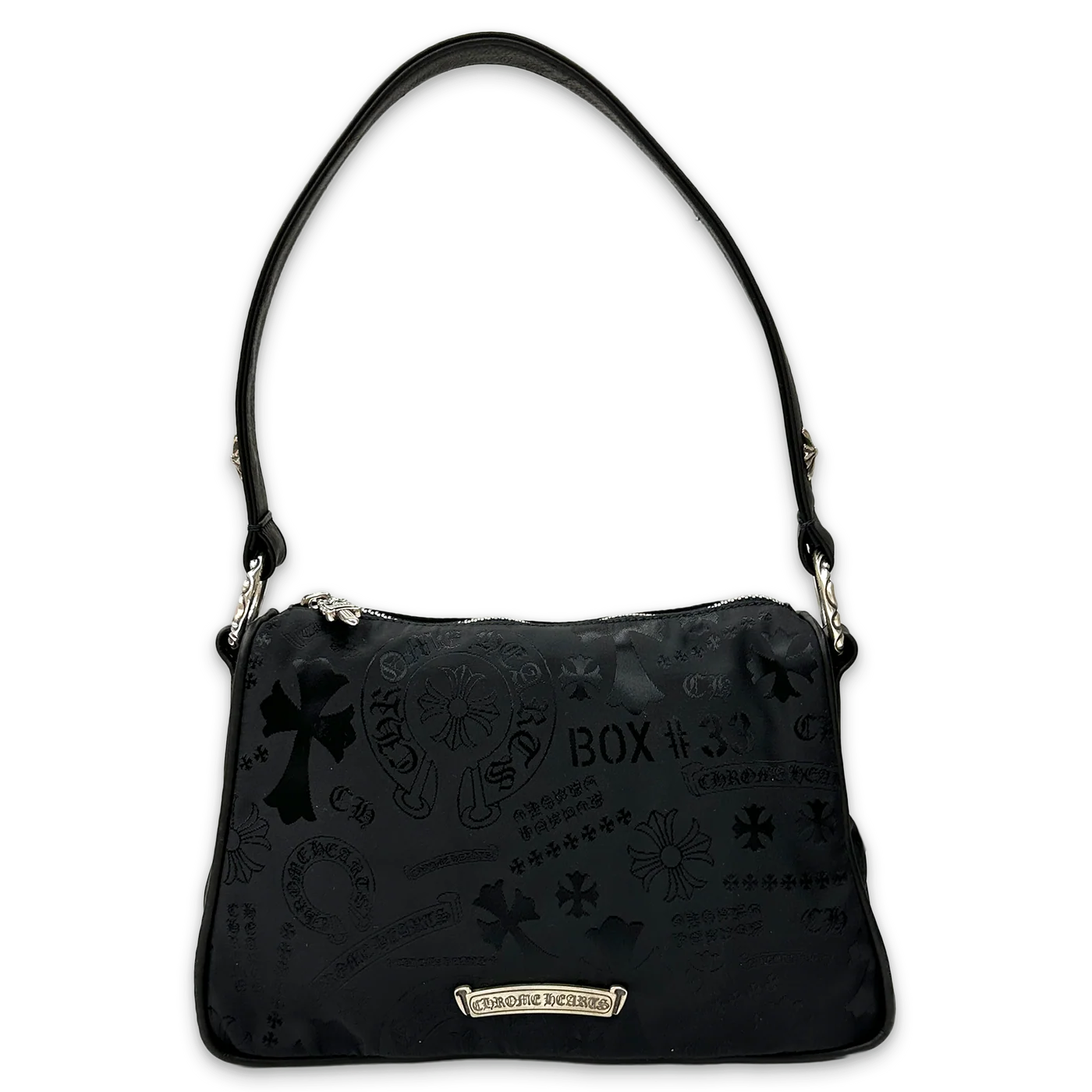 Chrome Hearts Nylon Stencil Chicken Nugget Bag Black