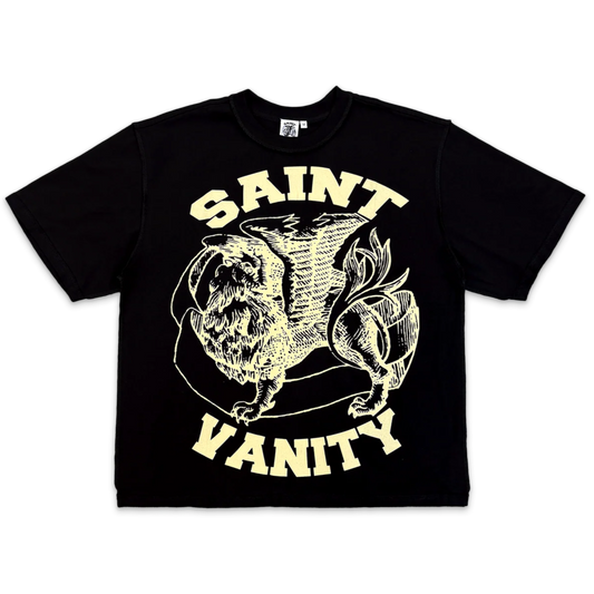 Saint Vanity Griffin Tee Black/Cream