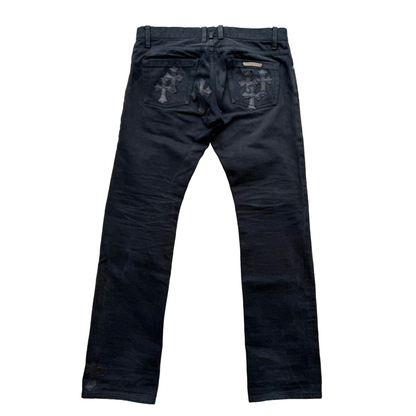 Chrome Hearts Cross Patch Black/Black Jeans