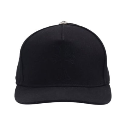 Chrome Hearts Black Tonal Embroidered Cross Trucker