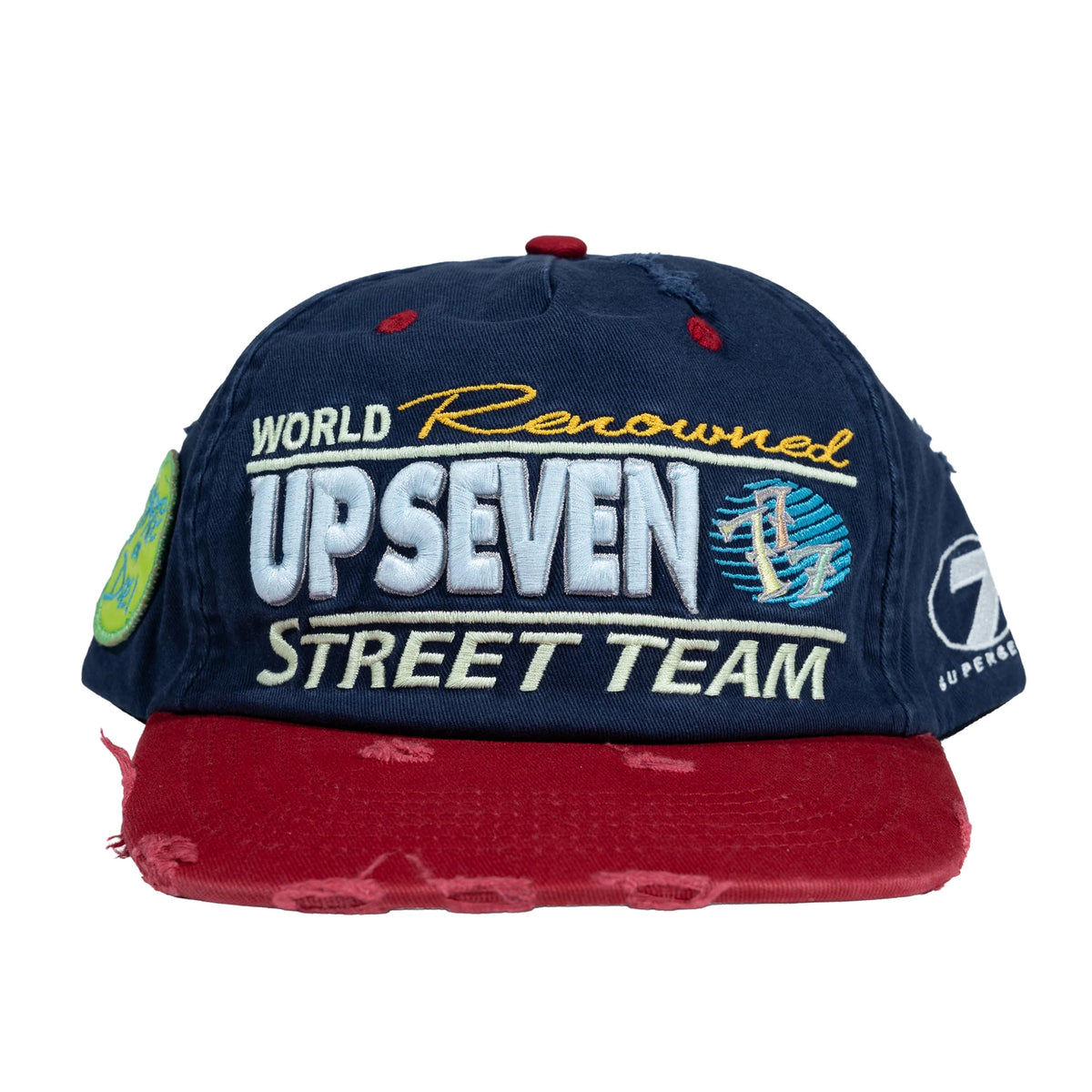 Up 7 ATL Intl Street Team Hat Navy/Red