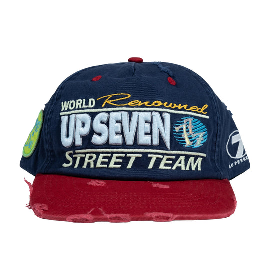 Up 7 ATL Intl Street Team Hat Navy/Red