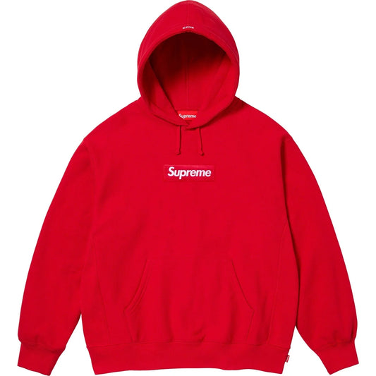 Supreme Box Logo Hooded Sweatshirt (FW23) Red