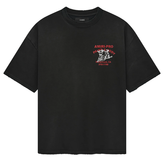 Amiri Bull Oversized Tee Black