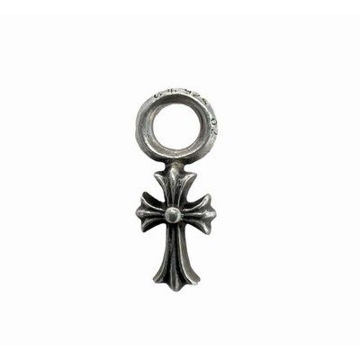 Chrome Hearts Stack Cross Silver Pendant