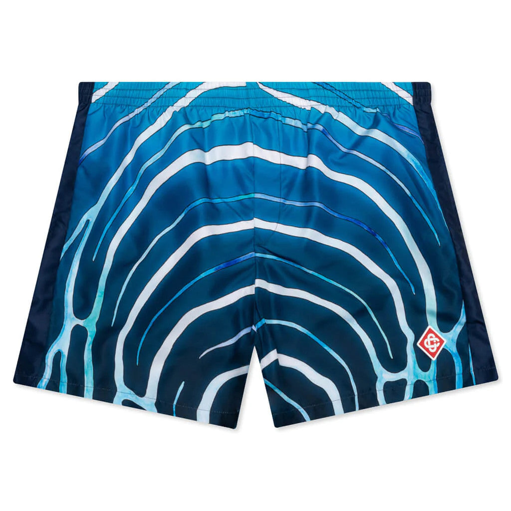 Casablanca Ange De Nuit Technical Synthetic Shorts Multi