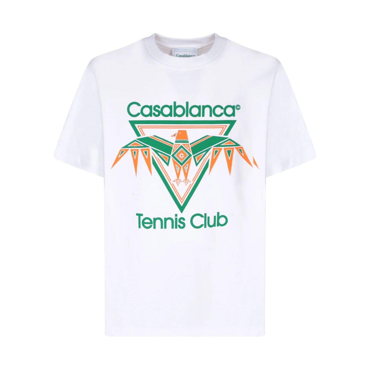 Casablanca Playful Eagle Tennis Club T-Shirt White