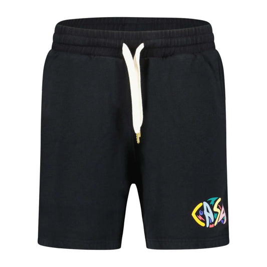 Casablanca Fish Sweatshorts Black