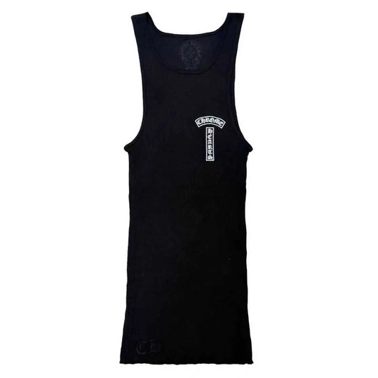 Chrome Hearts Cross T-Bar Rib Tank Black