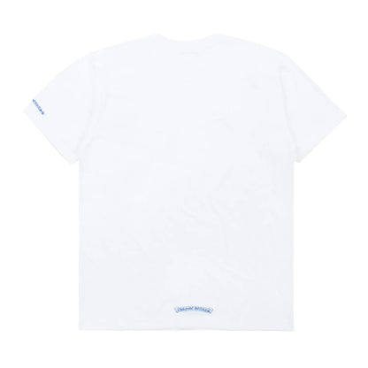 Chrome Hearts Neck Logo Tee White/Blue