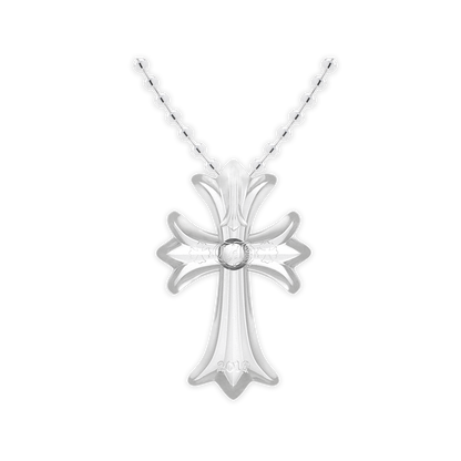 Chrome Hearts Silicone Cross Necklace Clear