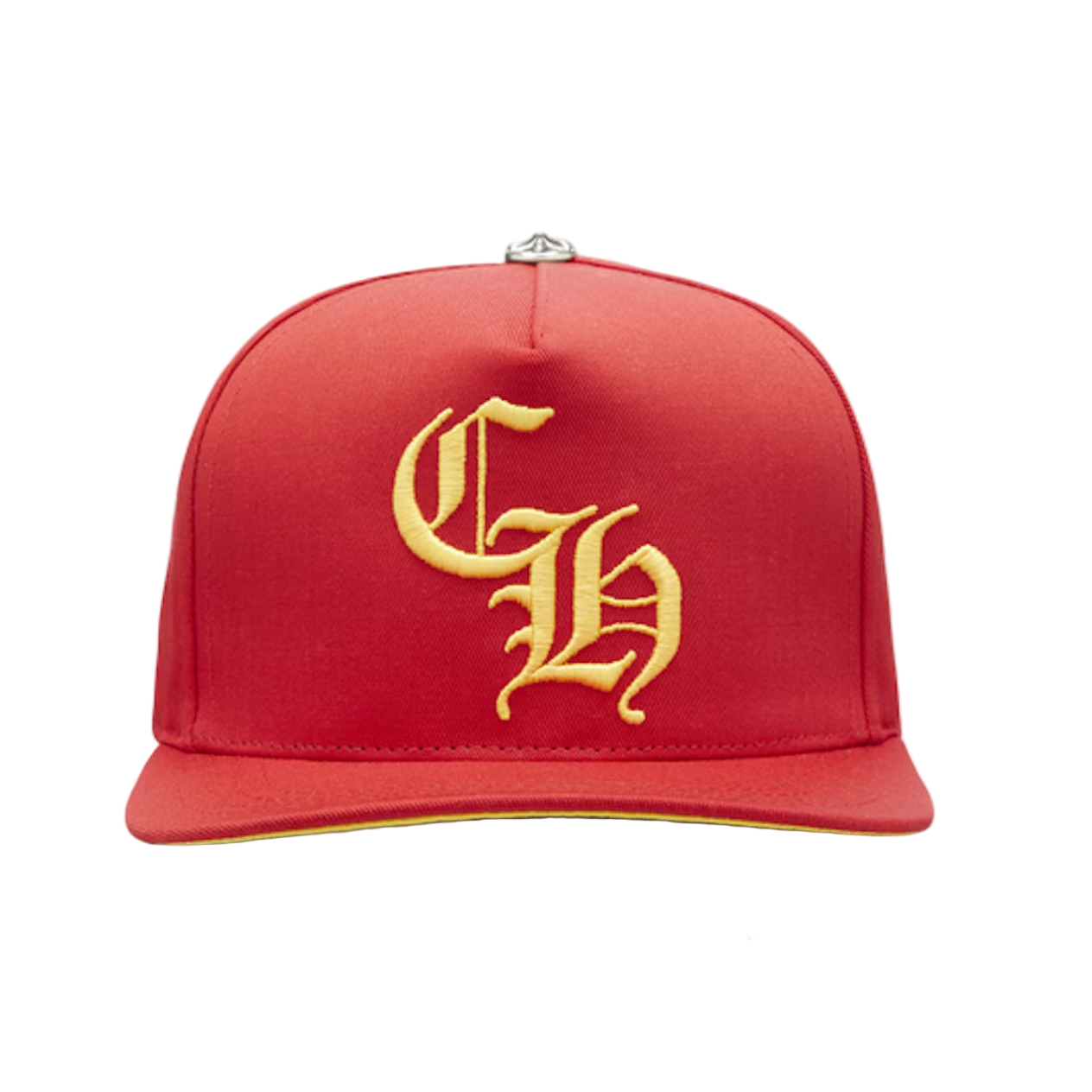 Chrome Hearts CH Baseball Hat Red/Yellow