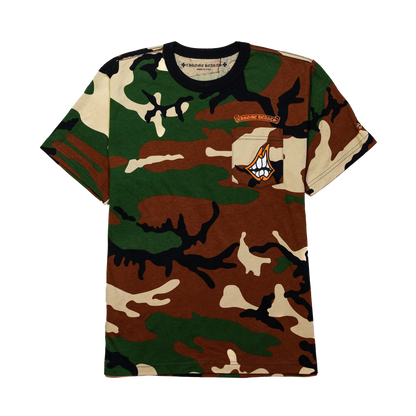 Chrome Hearts Matty Boy Caution T-Shirt Camo