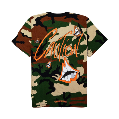 Chrome Hearts Matty Boy Caution T-Shirt Camo