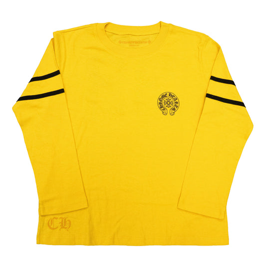 Chrome Hearts Roller Skates 33 L/S T-Shirt Yellow (Women's)