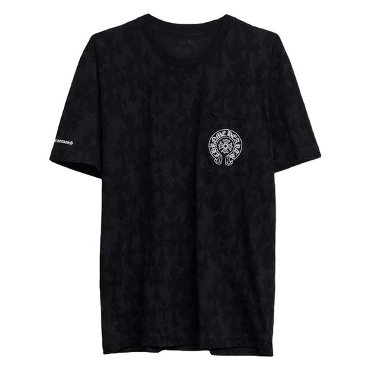 Chrome Hearts All Over Cemetery Monogram T-Shirt Black