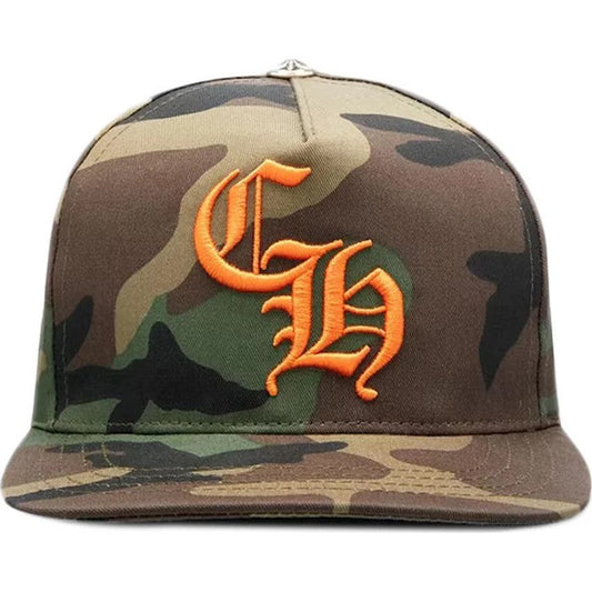 Chrome Hearts CH Baseball Hat Camo