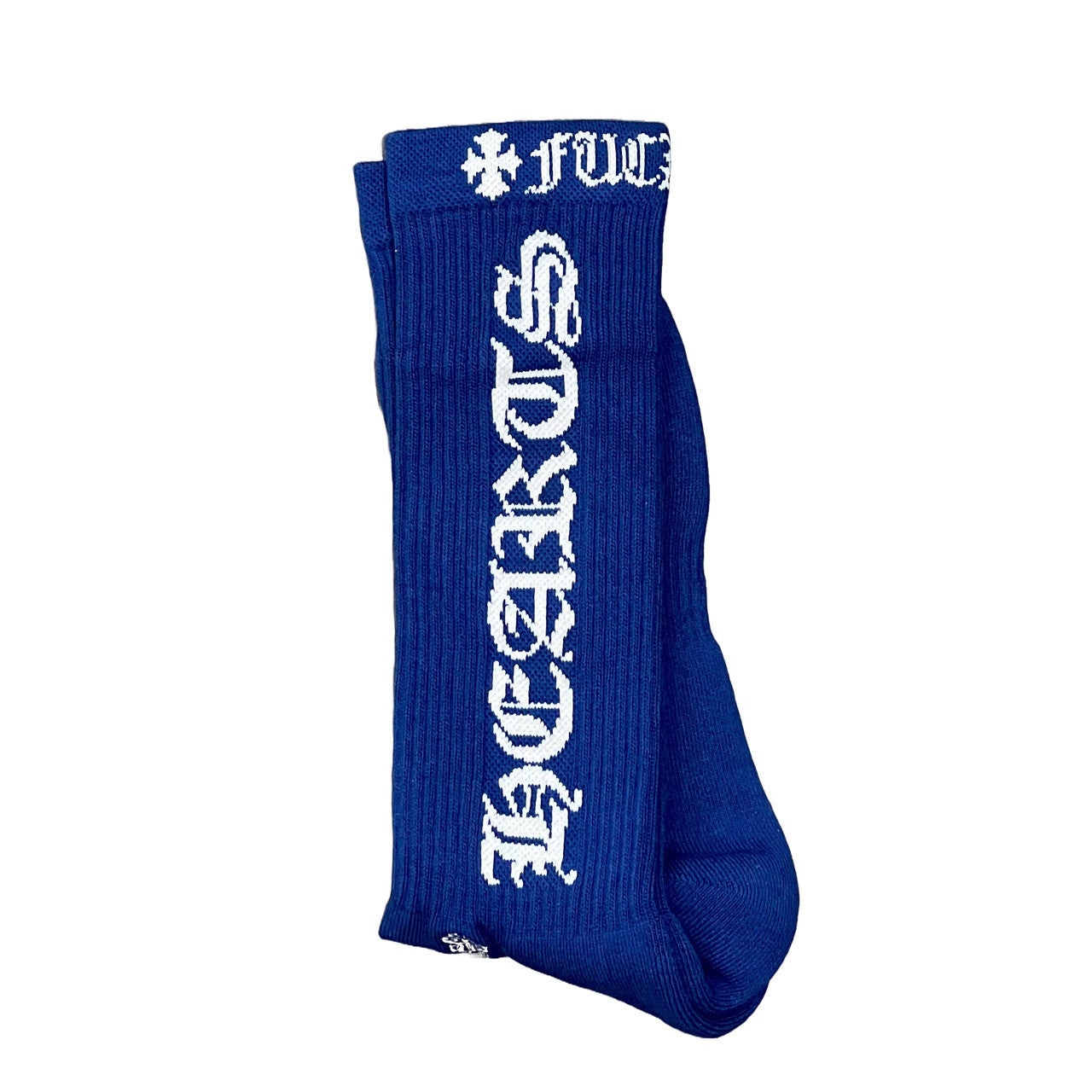 Chrome Hearts CH Logo Socks Blue