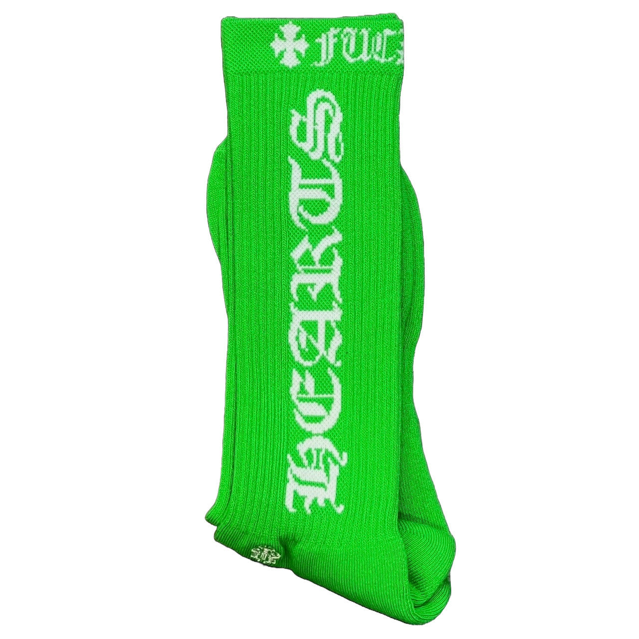 Chrome Hearts CH Logo Socks Green