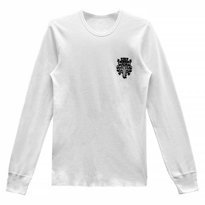 Chrome Hearts Vine Dagger Thermal L/S T-Shirt White