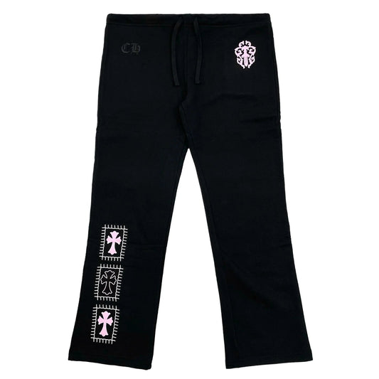 Chrome Hearts Deadly Doll Miami Art Basel Exclusive Sweatpants Black/Pink