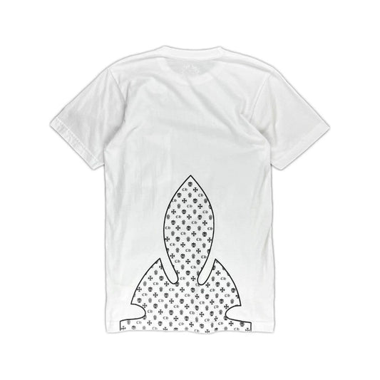 Chrome Hearts Fleur Multi Logo T-Shirt White