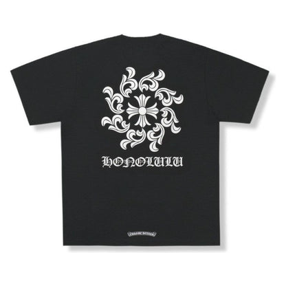 Chrome Hearts Honolulu Exclusive Spiral T-Shirt Black