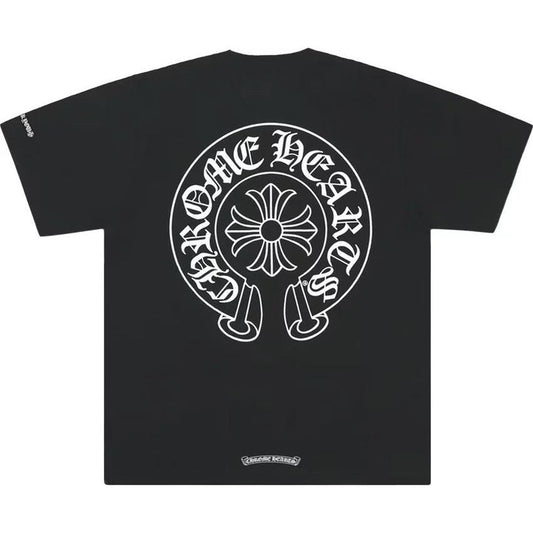 Chrome Hearts Horseshoe Logo Pocket T-Shirt Black