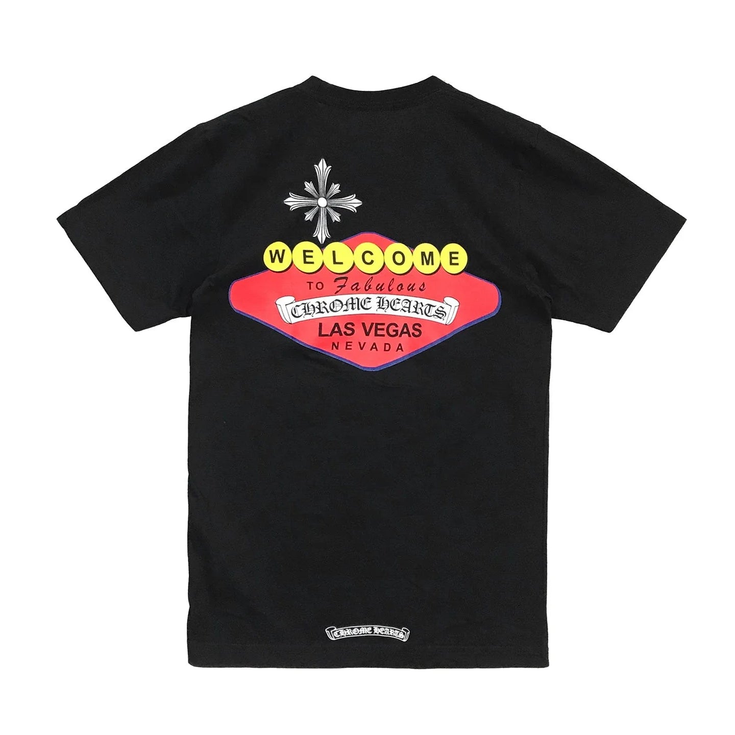 Chrome Hearts Las Vegas Welcome Sign T-Shirt Black