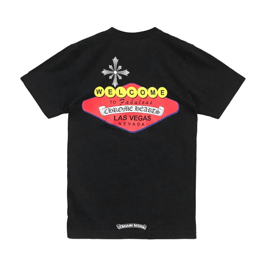 Chrome Hearts Las Vegas Welcome Sign T-Shirt Black