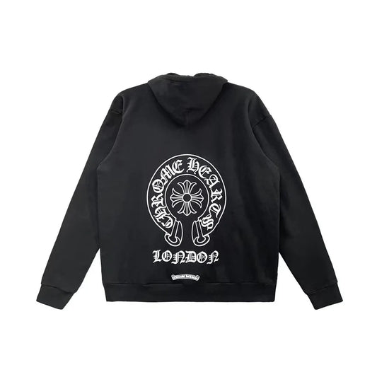 Chrome Hearts London Exclusive Horseshoe Hoodie Black