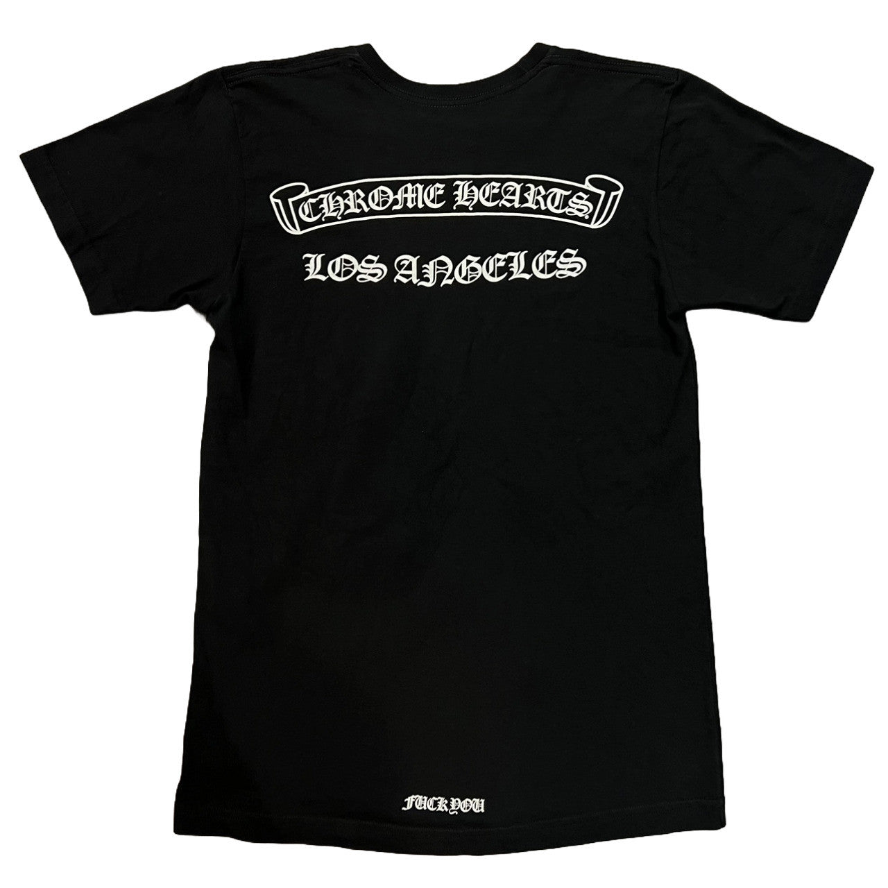 Chrome Hearts Los Angeles Scroll F**k You T-Shirt Black – Endless Supply