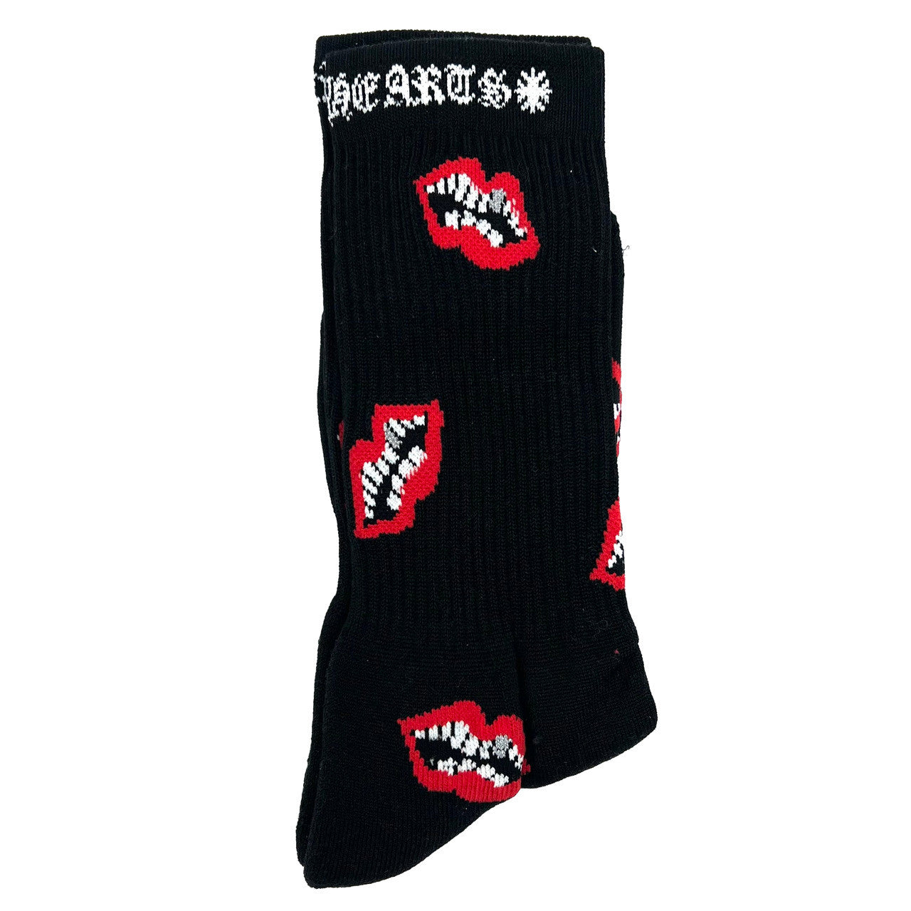 Chrome Hearts Matty Boy Chomper Socks Black