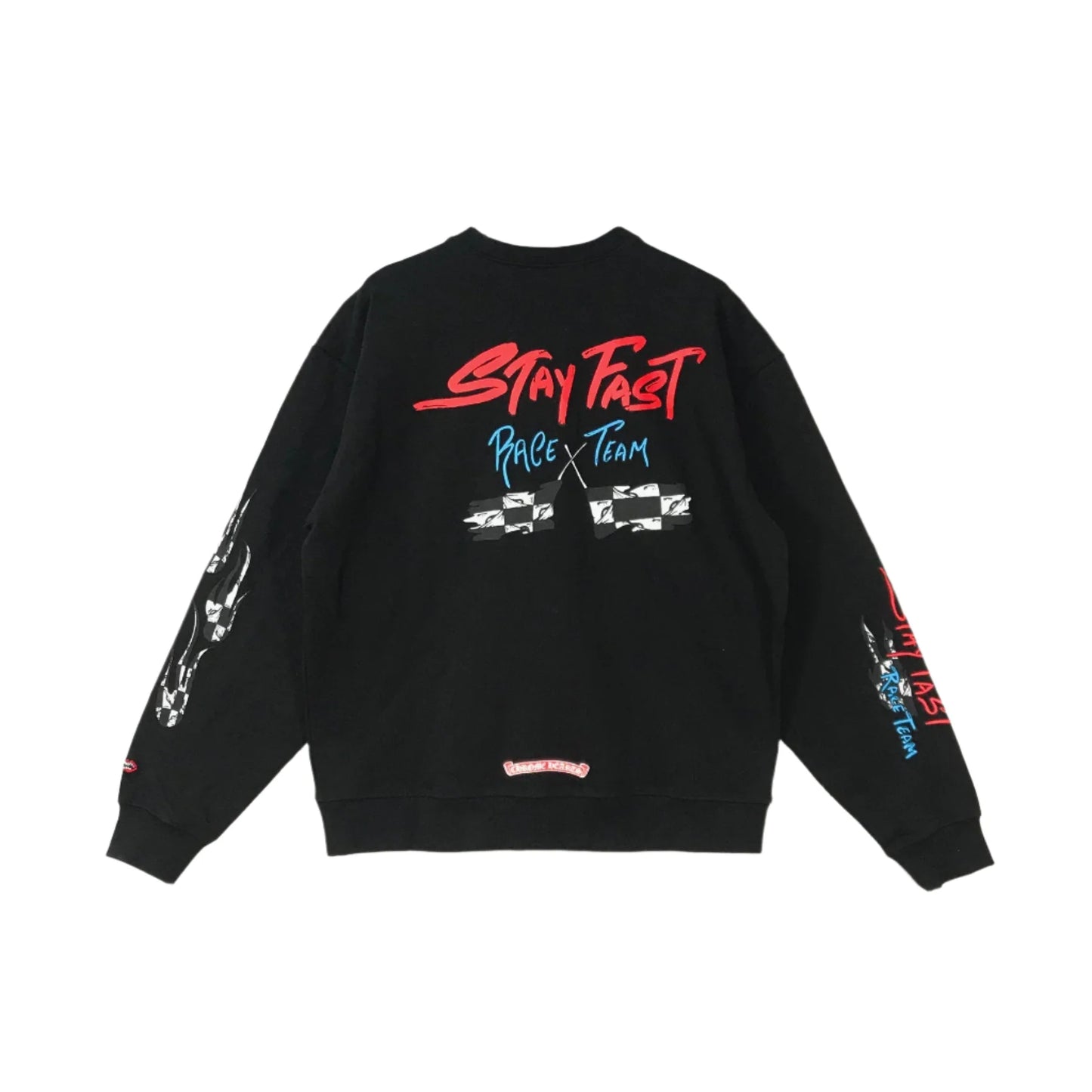 Chrome Hearts Matty Boy Stay Fast Crewneck Black