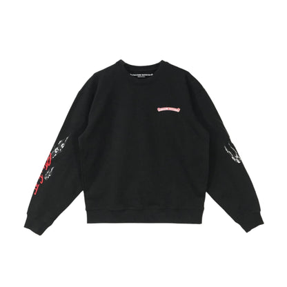 Chrome Hearts Matty Boy Stay Fast Crewneck Black