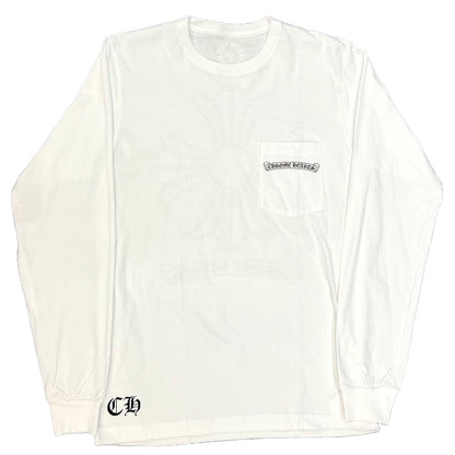 Chrome Hearts Plus Cross Scroll L/S T-Shirt White