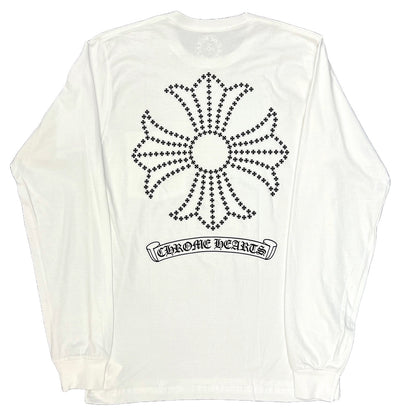 Chrome Hearts Plus Cross Scroll L/S T-Shirt White