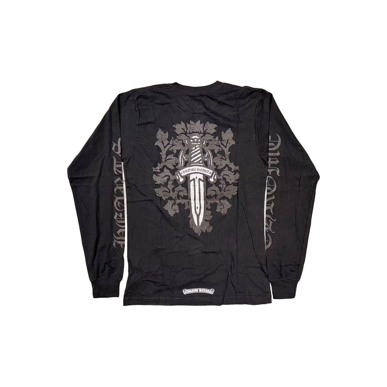 Chrome Hearts Silver Dagger L/S T-Shirt Black