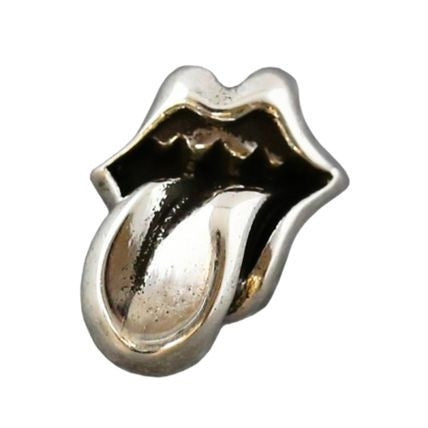 Chrome Hearts Silver Rolling Stones Earring