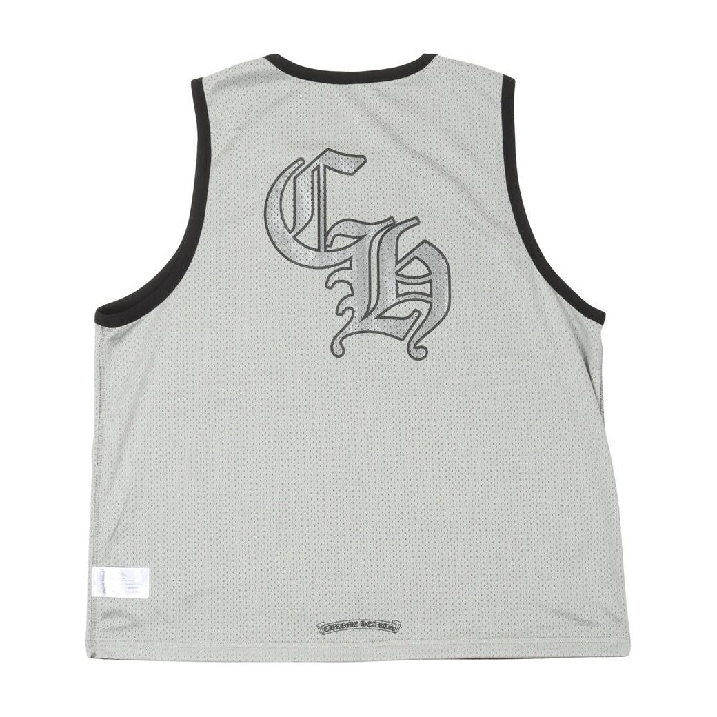 Chrome Hearts Sports Mesh Reversible Basketball Jersey Black