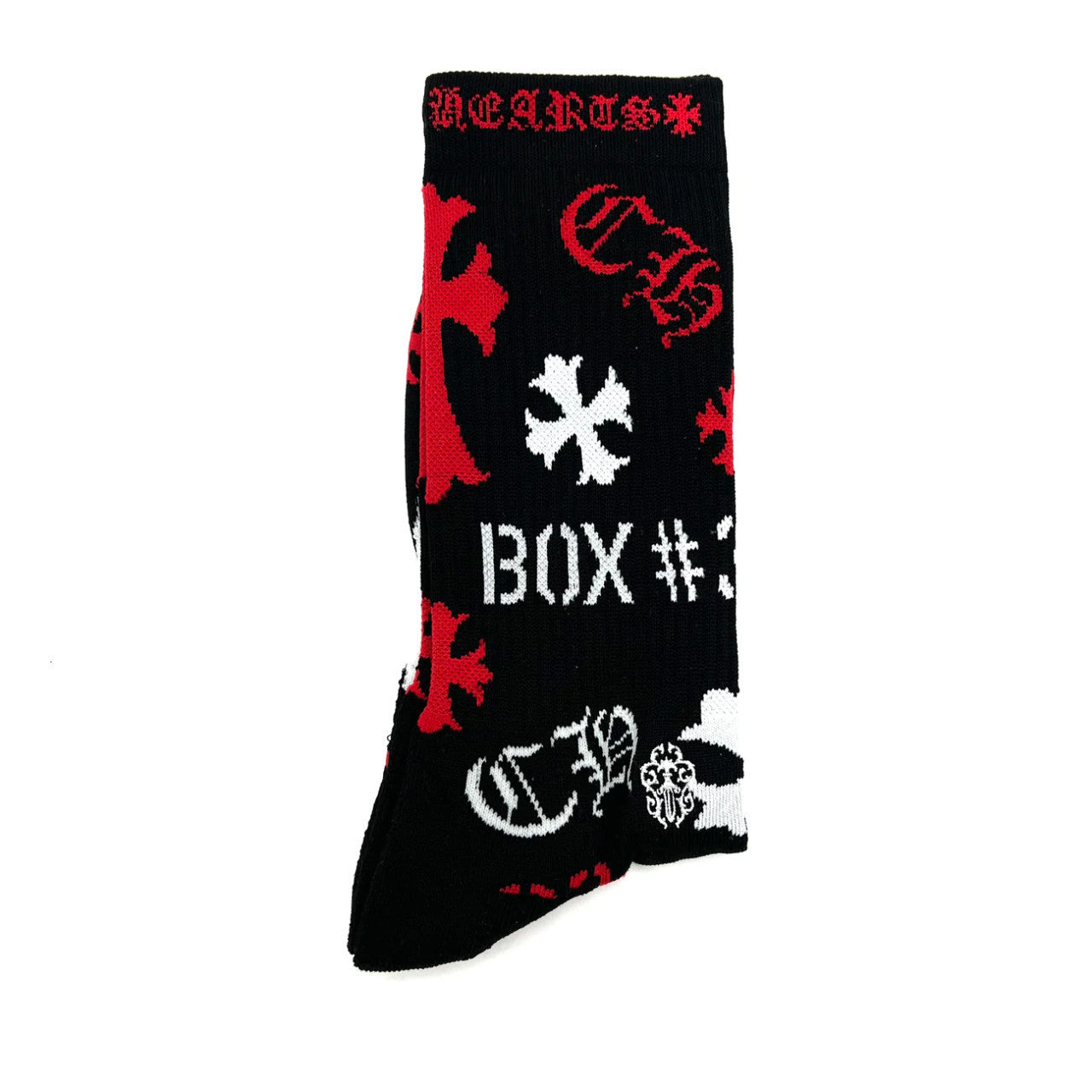 Chrome Hearts Stencil Socks Black