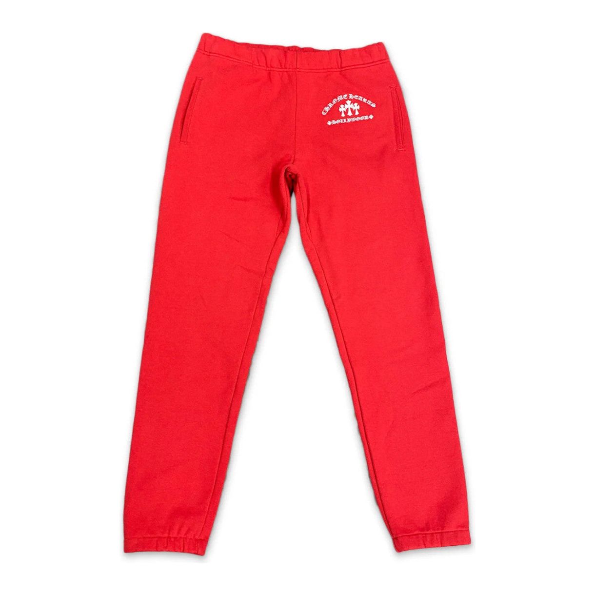 Chrome Hearts Triple Cross Hollywood Sweatpants Red