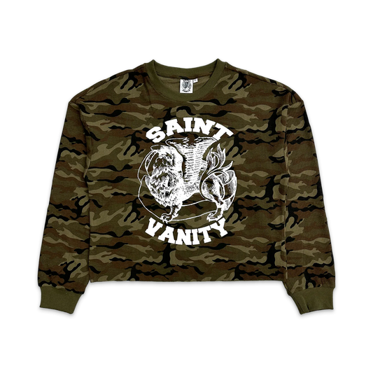 Saint Vanity Thermal LS Tee Green Camo