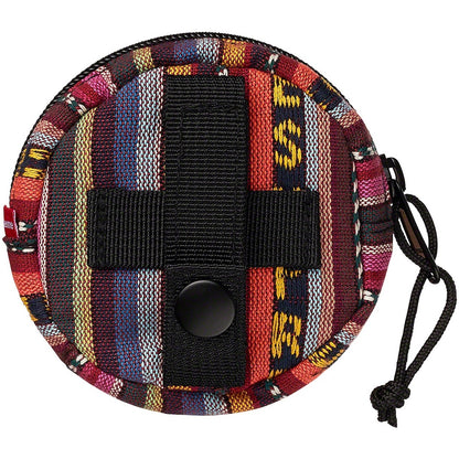 Supreme Woven Stripe Coin Pouch Multicolor